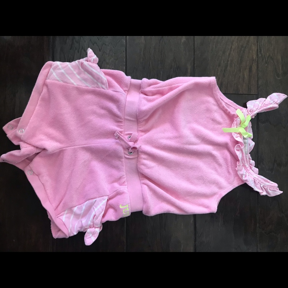 NWOT Juicy Couture Pink Romper 18-24 Months Girl